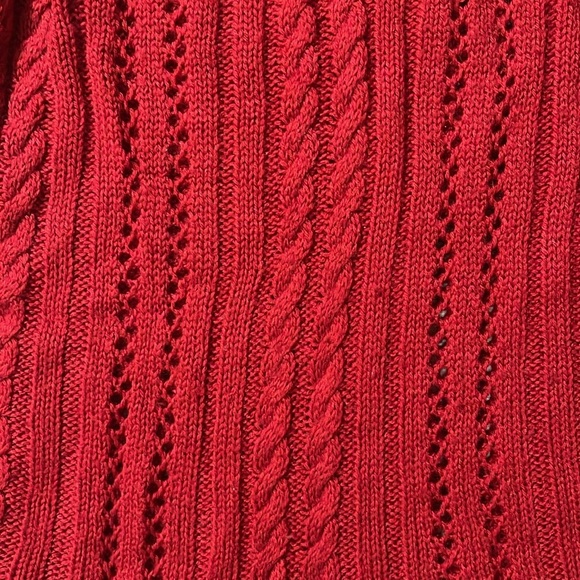 American rag live tuni wide turntleneck and croche sweater, size S - Picture 5 of 7